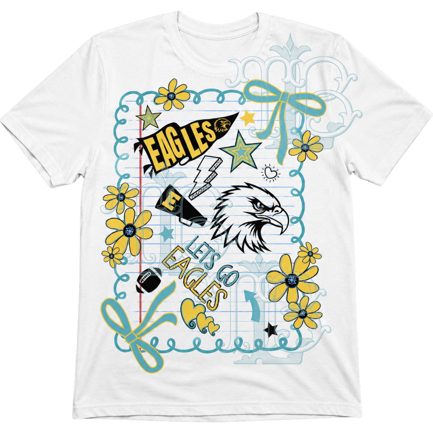White Doodle Eagle